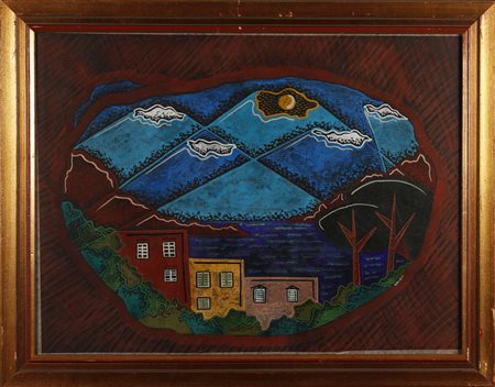 PIPPO ORIANI Angolo della costa ligure.