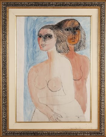 BRUNO CASSINARI Due figure.