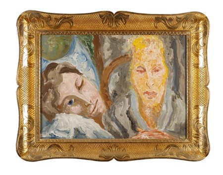 CARLO LEVI Risveglio con la madre.