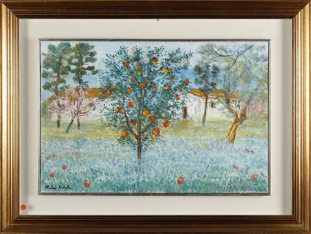 MICHELE CASCELLA Albero di melograno.