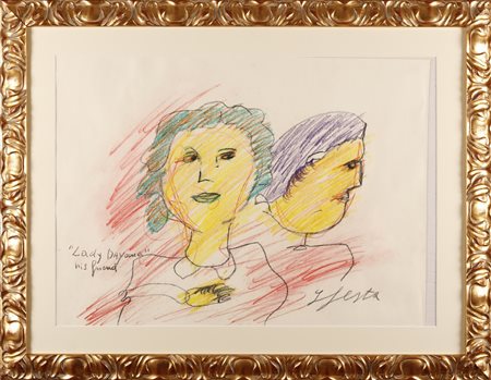 TANO FESTA Lady Dayana his friend.