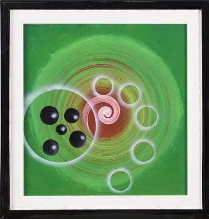 RENATO NATALE CHIESA Sfere nere 5.