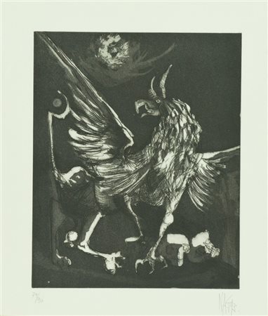 Nag Arnoldi Senza titolo, 1993 Litografia su carta, cm. 40x35, es. 79/90...