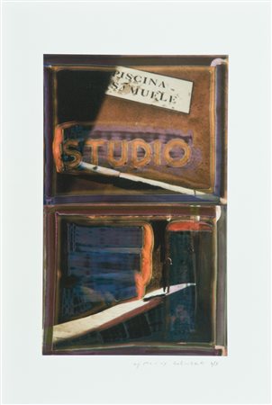 Maurizio Galimberti Studio... Pigmenti su cartoncino cotone, cm. 55x37,5,...
