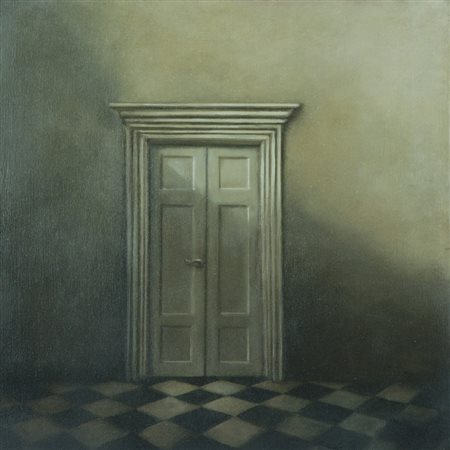 Marzia Martelli Reverie, 2009 Olio su tela, cm. 40x40 Sul verso: firma, data...