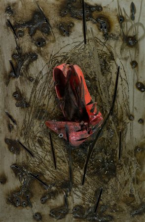 Helmut Morganti Senza titolo, 2008 Assemblaggio di metallo ed oggetti, cm....