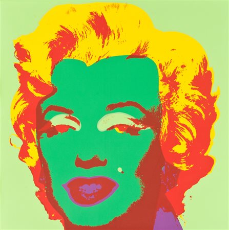 Andy Warhol Marilyn Stampa offset, cm. 91x91 Sul verso: timbri "Published by...