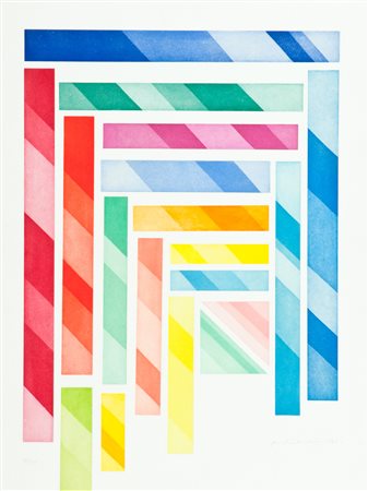 Piero Dorazio La Grecia, 1997 Acquaforte e acquatinta su carta di cm. 76x58,...