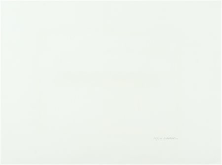 Salvatore D'Addario Senza titolo Litografia su carta, cm. 48x65, es. 83/100...