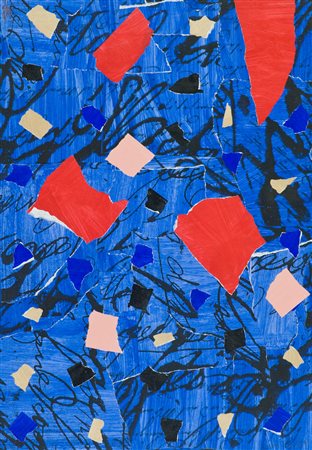 Giorgio Ulivi Senza titolo, 2006 Collage su tavola, cm. 58,5x41 Firma e data...