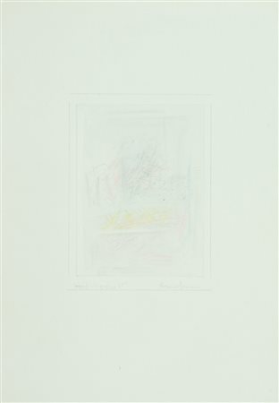 Riccardo Guarneri Superficie grafica, 1965 Tecnica mista, cm. 16x11, su carta...