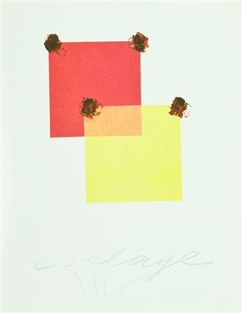 Mondino Aldo, Pozzati Concetto Lotto unico di due Opere - "Aldo Mondino",...