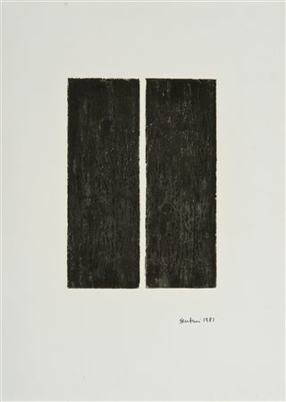 Venturino Venturi Senza titolo, 1981 Pastello su carta, cm. 47x35 Firma e...