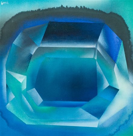 Marcello Iori Gioia - visto dalla luna, 2007 Acrilico e olio su tela...