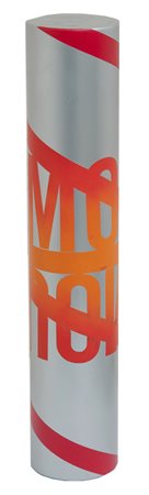 Patrizio Vanessi Amour moi Acrilico e collage su legno cilindrico, h. 50,...