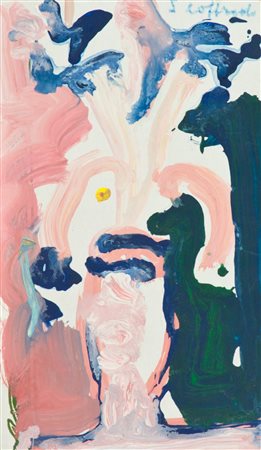 Silvio Loffredo Senza titolo Tempera su cartone, cm. 25,5x15,5 Firmato in...