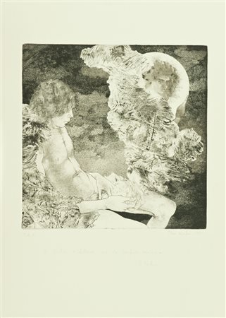 Piero Nincheri Senza titolo, 1980 Acquaforte di cm. 39,5x40, su carta di cm....