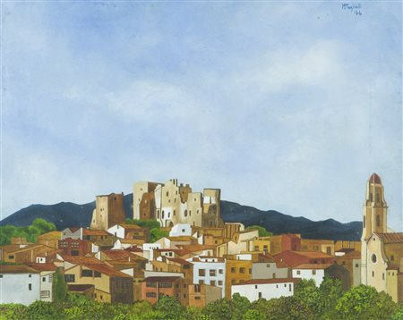 Marco Taglioli Paesaggio, 1976 Olio su tela, cm. 40x50 Firmato in alto a...