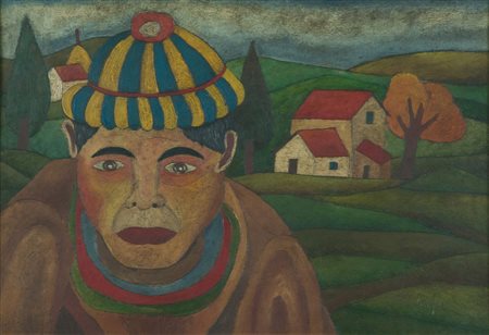 Giuseppe Serafini Senza titolo Inchiostro tipografico su cartone inciso, cm....