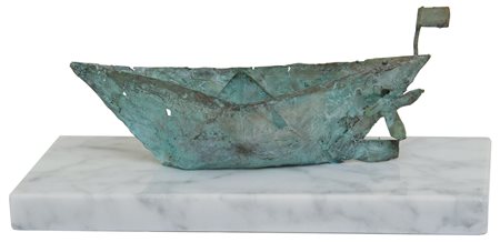 Paola Giusti Archeologia marina, 2012 Scultura in bronzo patinato, cm. 9x20x7...