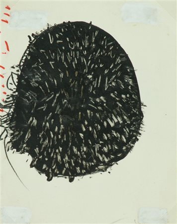 Emilio Scanavino Senza titolo, 1971 Tecnica mista su carta, cm. 14,5x11,5...