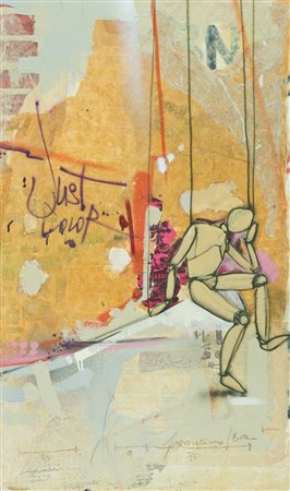 Francesco Pogliaghi Just color, 2008 Tecnica mista su tela, cm. 100x60 Sul...