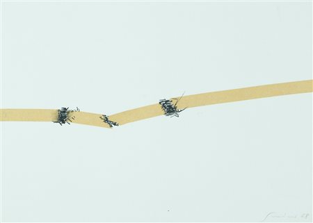 Emilio Scanavino Senza titolo, 1968 Tecnica mista su carta, cm. 35x49 Firma e...
