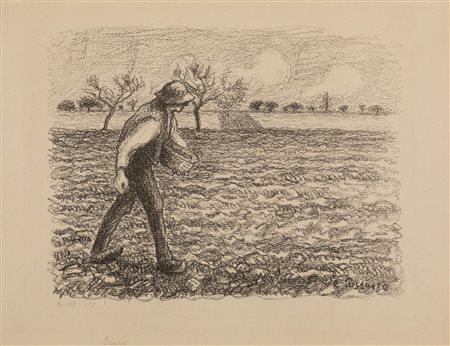 Pissarro Camille - Semeur, 1896