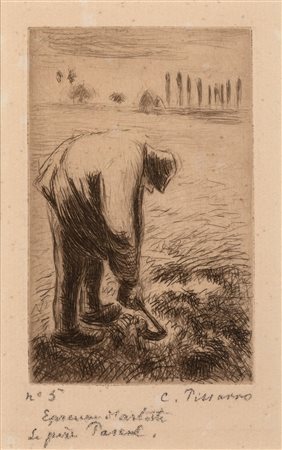 Pissarro Camille - Pere Pascal, 1889