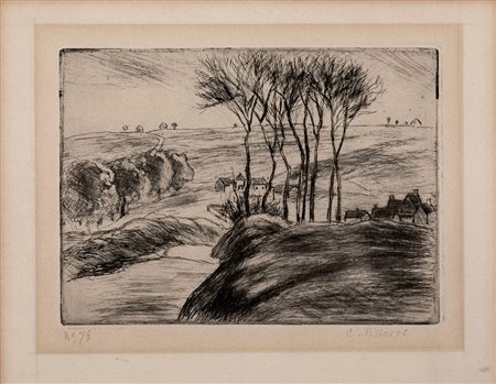 Pissarro Camille - Paysage à Osny, 1887