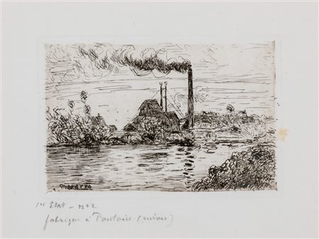 Pissarro Camille - Fabrique a Pontoise, 1874