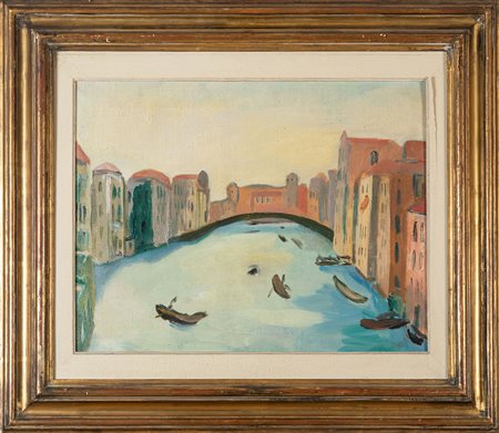 Guidi Virgilio - Ponte dell’Accademia, 1945