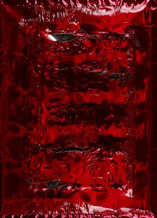 Ezio Gribaudo METALLOGRIFO N. XXII polimaterico su pannello, cm 74x54 firma e...