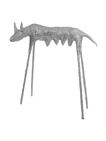 Paolo Canevari LUPA foglio di alluminio, cm 135x120x60 Esposizioni: Paolo...