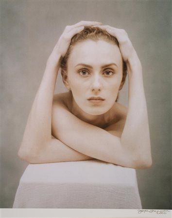 Joyce Tenneson SUZANNE IN CONTORTION C Print, cm 55,7x43 firma e data sul...