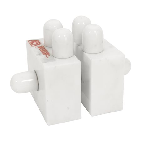 Jean Jacques Schnegg MODULO marmo, cm 17x26x15; es. 3 firma e numero