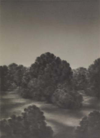 Serse ARIA DI PARIGI grafite su carta applicata su alluminio, cm 33x24 sul...