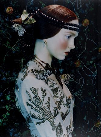 Miles Aldridge LIKE A PAINTING #1 stampa lambda montata su dibond, cm 93x67;...