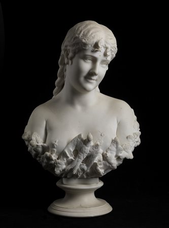 CESARE LAPINI Ritratto di fanciulla.