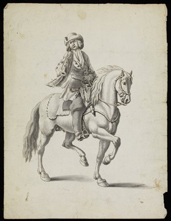 ARTISTA DEL XVIII SECOLO  Ritratto di cavaliere. .