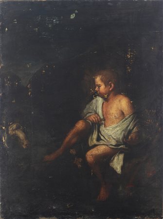 ARTISTA DEL XVII SECOLO  Figura di giovane.