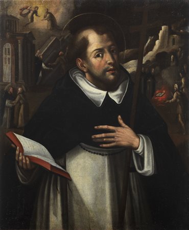 ARTISTA DEL XVIII SECOLO  San Domenico di Guzman.