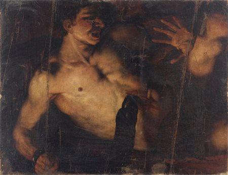 ARTISTA DEL XVII SECOLO  Prometeo e l'aquila.