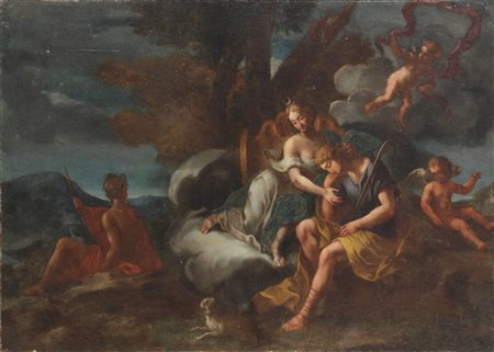 ARTISTA DEL XVIII SECOLO  Selene e il sogno di Endimione. .