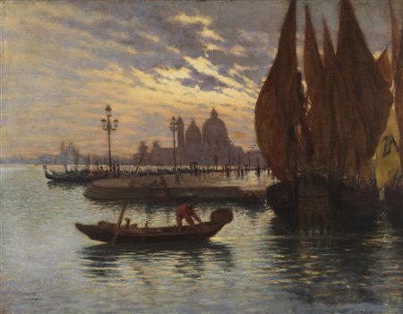 ARTISTA DEL XIX SECOLO  Veduta di Venezia.