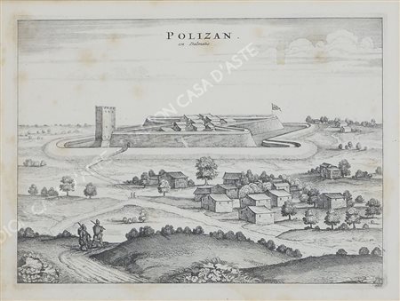 Lotto di varie stampe incorniciate, alcune raffiguranti vedute di Trieste....