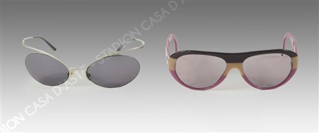 Lotto di 2 occhiali Vintage: Prada e Chanel.