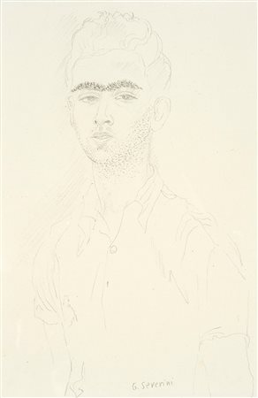 Gino Severini (Cortona 1883-Parigi 1966)  - Le jeune napolitain, 1930