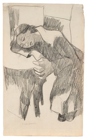 Felice Casorati (Novara 1883-Torino 1963)  - Untitled, 50s