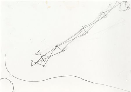 Osvaldo Licini (Monte Vidon Corrado  1894-Monte Vidon Corrado 1958)  - Angelo missile